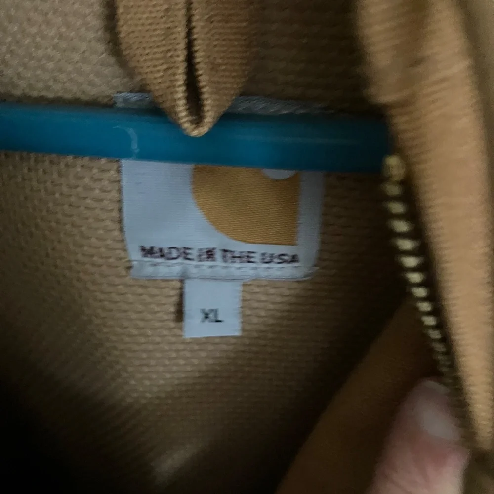 Carhartt Men's Brown Hooded Jacket - Picture 4 of 6